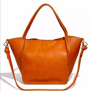 Madewell Sydney Tote in Burnished Carmel